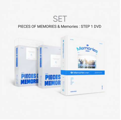 ENHYPEN PIECES OF MEMORIES & Memories : STEP 1 DVD (Korean Edition)