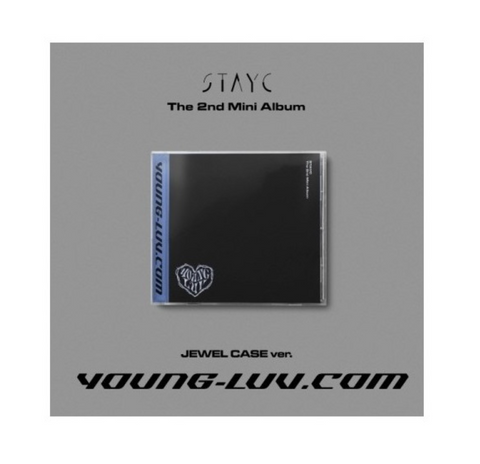 STAYC - YOUNG-LUV.COM -Mini Album Vol.2 (version JEWEL CASE) (Korean Edition)