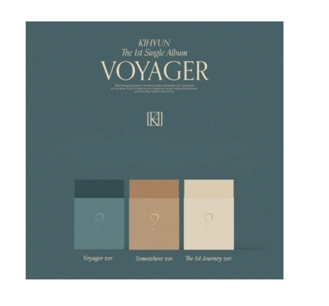 KIHYUN - 1st Single Album -VOYAGER (Korean Edition)