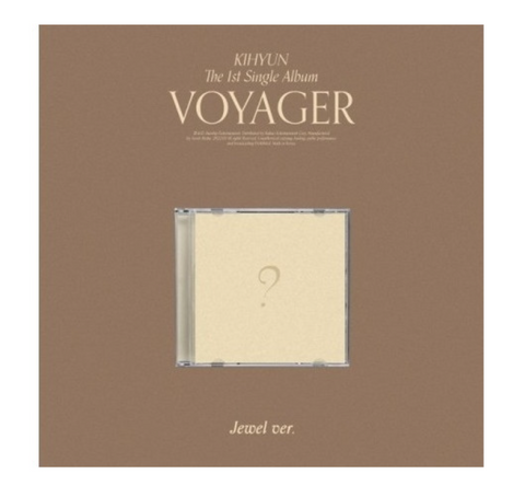 KIHYUN - 1st Single Album -VOYAGER (version JEWEL CASE) (Korean Edition)