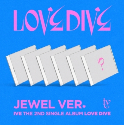 IVE - LOVE DIVE (Version JEWEL CASE) Single Album Vol.2 : (Korean Limited Edition)