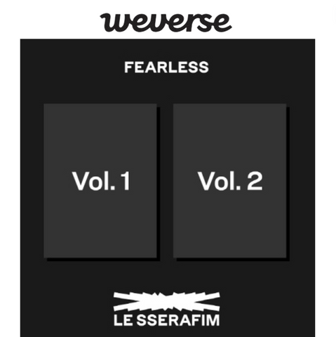LE SSERAFIM - 1ST Mini - FEARLESS (Korean Edition) + WEVERSE GIFTS