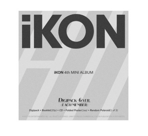 iKON - FLASHBACK - Mini Abum Vol.4 (version Digipack)