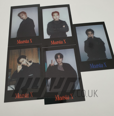 MONSTA X NO LIMIT SOUNDWAVE POLAROID PHOTOCARD
