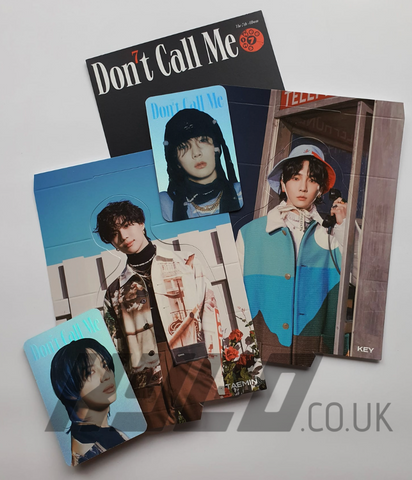 SHINEE : DON'T CALL ME ( PHOTO STAND + HOLOGRAM PHOTOCARD )
