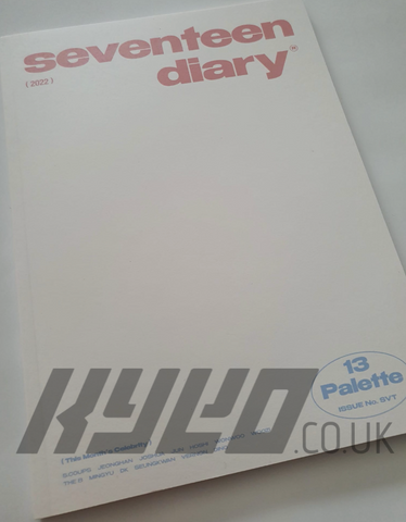 SEVENTEEN SEASON'S GREETINGS 2022 DIARY