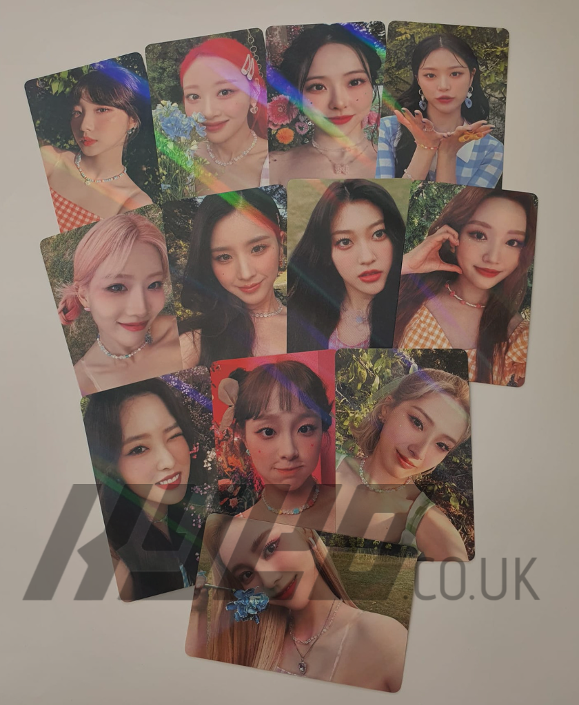 LOONA Flip That Full Photocard Set OT12 – Like New, Complete