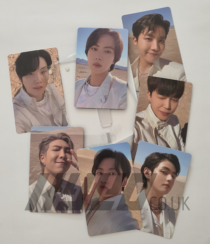 BTS PROOF WEVERSE PHOTOCARD + ACRYLIC FRAME