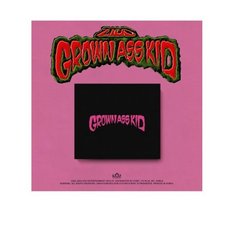ZICO - GROWN ASS KID (Jewel Case)