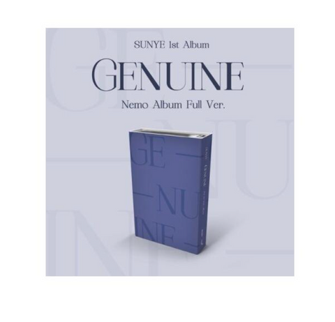 SUNYE (WONDER GIRLS) - GENUINE (ver. Nemo Album)