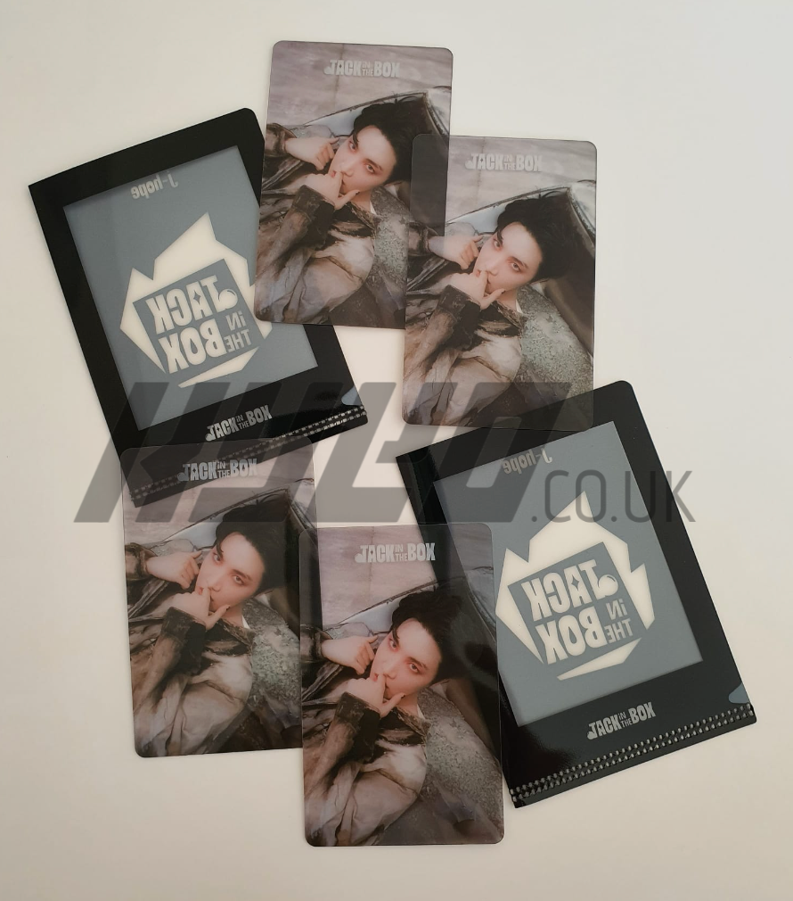 J-HOPE - JACK IN THE BOX WEVERSE PREORDER BENEFIT PHOTOCARD + sticker – KYYO