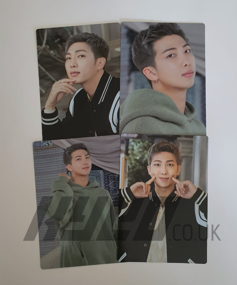 BTS RM トレカ PERMISSION TO DANCE 4点セット BTS RM Namjoon PERMISSION TO DANCE ON STAGE PTD mini photo card