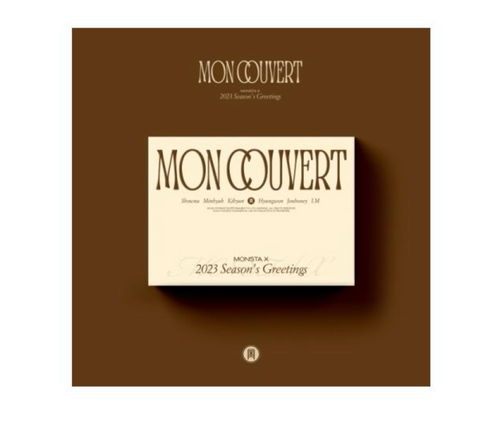 [50% OFF] : MONSTA X - 2023 SEASON'S GREETINGS [MON COUVERT] (desktop Calendar)