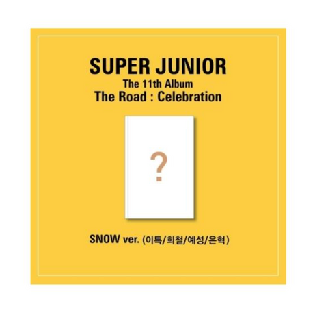 SUPER JUNIOR - THE ROAD : CELEBRATION (SNOW ver)