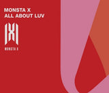 Monsta X - All About Luv (Full Art / HYUNGWON - Standard Casemade Book 4) (Korean edition)