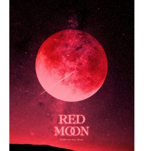 KARD - Mini Album Vol. 4: RED MOON (Korean edition)
