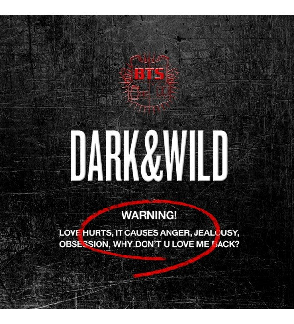 K-POP・アジア D'/ICON     DARK&WILD     2COOL4school BTS Dark & Wild 2014 Taiwan Ltd 2-CD+DVD+104P (Cool 4 Skool