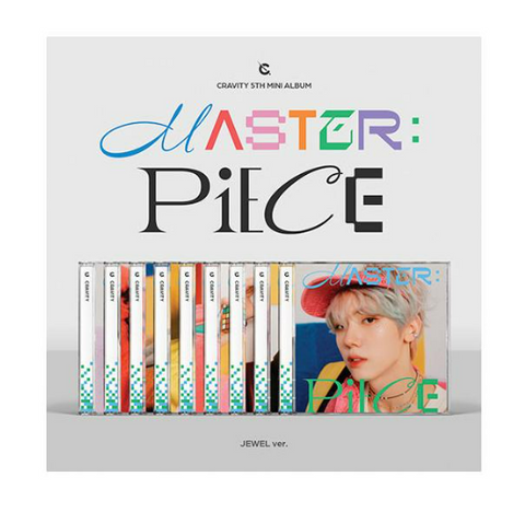 CRAVITY - MASTER:PIECE (Jewel Case) - RANDOM VERSION