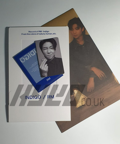 RM - INDIGO WEVERSE ( POSTCARD FRAME + PHOTOCARD + POSTER )