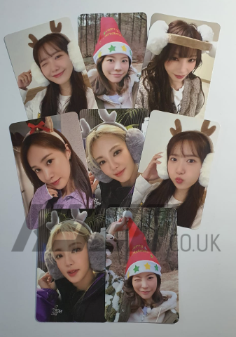 GIRSLS' GENERATION - PINK CHRISTMAS OFFICIAL PHOTOCARD