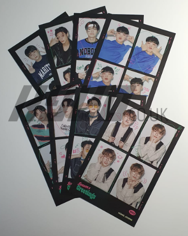 ATEEZ - SEASON'S GREETINGS 2023 - 4 CUT PHOTO – KYYO