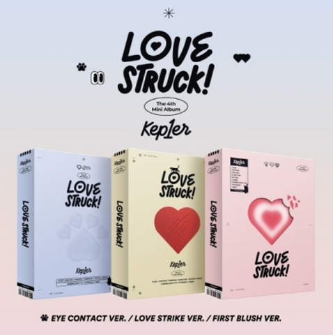Kep1er - 4th Mini [LOVESTRUCK!] (EYE CONTACT ver.)
