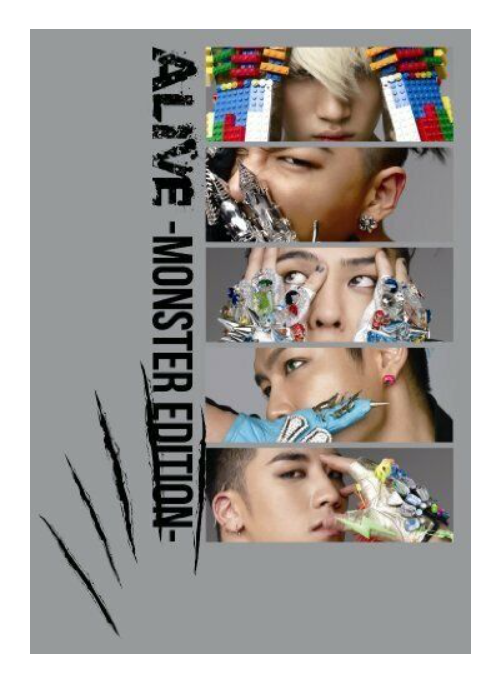 BIG BANG ALIVE MONSTER EDITION CD DVD - USED – KYYO