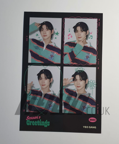 Ateez Season's Greetings 2021 サンユンホトレカ付き
