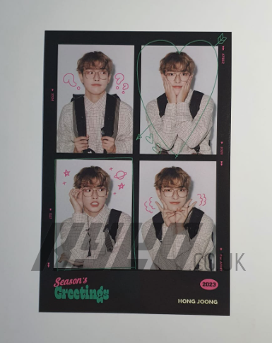 ATEEZ - SEASON'S GREETINGS 2023 - 4 CUT PHOTO – KYYO