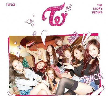 TWICE - Mini album Vol. 1 - The Story Begins (Korean edition)